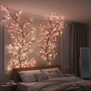 Fleurs de Cerisier LED — Ton Mur Devient une Œuvre d'Art