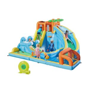 Parc Aquatique Gonflable 10-en-1 – Double Toboggan
