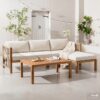 Canapé Lounge Extérieur – Modulable & Imperméable