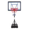 Panier de Basket & Volley de Piscine 2-en-1 – Hauteur Réglable