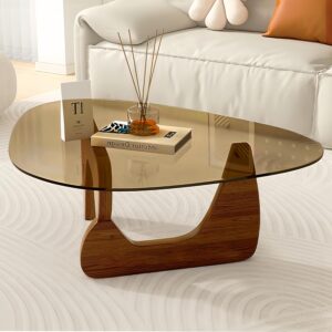 Table Basse Verre & Bois