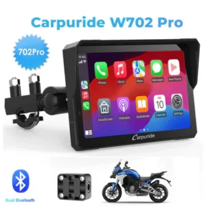 Carpuride W702 Pro – L'écran CarPlay qui transforme ta moto