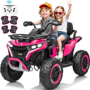 Quad Électrique Enfant 24V – 2 places, 4 roues motrices